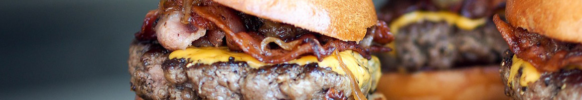 Eating Burger at Hinson's Drive-In restaurant in Matthews, NC.